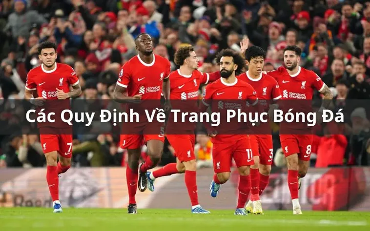 Quy Định Về Trang Phục Bóng Đá Tiêu Chuẩn Theo Luật FIFA